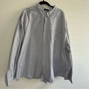 Chaps Classic Oxford Long Sleeve Button Down Men’s Big and Tall 4XB